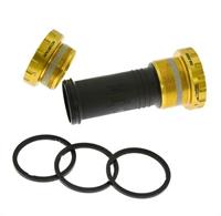 Shimano bottom bracket Saint SM-BB80 68/73 mm zwart/goud