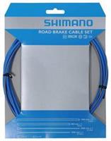 Shimano Road Brake Cable Set With PTFE Coated Inner - One Size - Black
