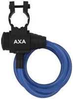 AXA Zipp kabelslot blauw 120cm ø8mm
