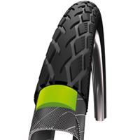 Schwalbe Reifen MARATHON GreenGuard, schwarz mit reflektierendem streifen, 26x1.75, 11100138