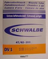 schwalbe binnenband 12 x 1.75/2 1/4 (47/62-203) DV 35 mm
