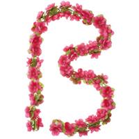 Bloemenstreng Flower Garland 120 cm fuchsia