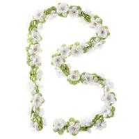 basil Bloemenstreng Flower Garland 120 cm wit