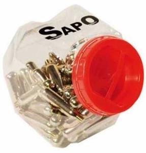 Sapo Luchtpatronen Co2 Pomp 12 Gram Zilver 60 Stuks