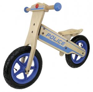 Kidsclub Loopfiets Politie 12 Inch Jongens Blauw