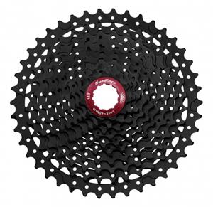 Sunrace Cassette 10SP MX3 11-42T zwart/rood