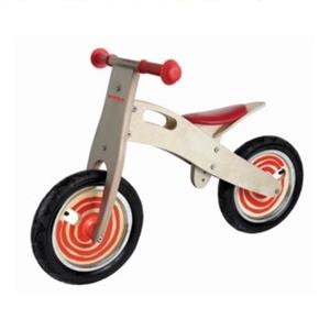 Simply For Kids Houten Loopfiets Rood