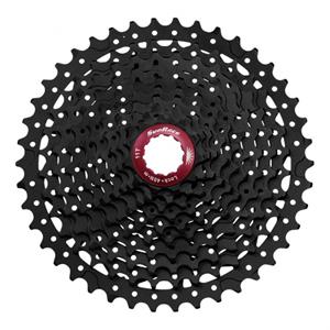 Sunrace Cassette 11SP MX8 11-42T zwart/rood