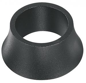 Opvulring Balhoofd Aluminium 1 1/8 Inch 20mm Zwart