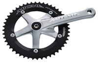 Miche Primato Advanced Track Chainset - Silver - 165mm - 48T - Silver