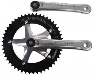 Miche Crankset Pista Advanced 170 mm 50T zilver