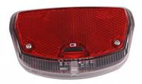 M-wave Smart LED achterlicht. montage 80mm. incl. batterijen (hangverpakking).