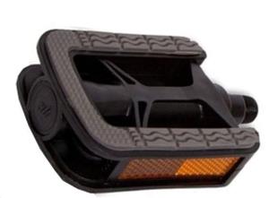 Platformpedaal Stadsfiets Comfort 9/16 Inch zwart per set