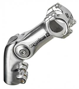 Ergotec Stuurpen Voorbouw Verstelbaar Octopus 2 28,6/90/31,8MM Zilver