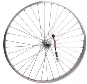 Rodi Voorwiel Paralex Race 26 inch aluminium 36G zilver