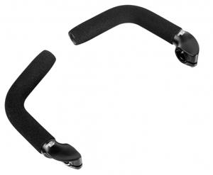 Ergotec Bar Ends EVO Touring L Zwart