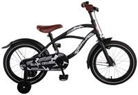 Black Cruiser 16 Inch 25,4 cm Jongens Terugtraprem Matzwart