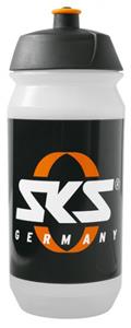 SKS Trinkflasche Hirsch Fahrradflasche Volumen 500 transparent-schwarz