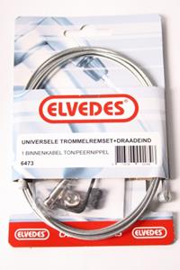 Elvedes Trommelremset + Draadeind Universeel (6473)