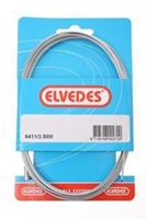 Elvedes binnenkabel rem achter 6411 verzinkt 3500 mm zilver