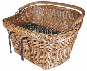 Rieten Fietsmand Rechthoekig