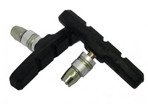 Vwp remblokken V-brake 70 x 15 mm zwart 2 stuks