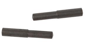 kettingponsstift 1/8 inch zwart 2 stuks