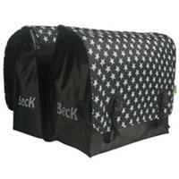 Beck Dubbele fietstas 65L Big Stars