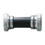 bottom bracket Deore BB52 BSA 73 x 44 mm zwart/zilver