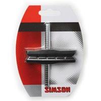 Simson remblokken cantilever 72 x 12 mm zwart 2 stuks