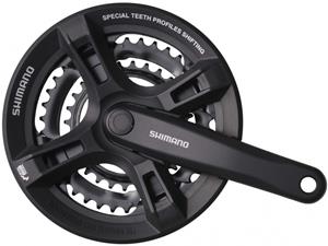 Shimano crankstel Tourney TY501 6 7 8sp 48X38X28T