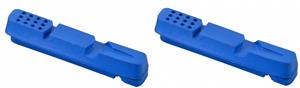 Elvedes remblokrubbers cantilever 55 x 10 mm blauw 2 stuks