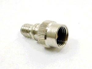 Verloopnippel BMX HV/AV Pompnippel Zilver