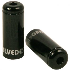 Elvedes kabelhoedjes 4,2 mm zwart 50 stuks