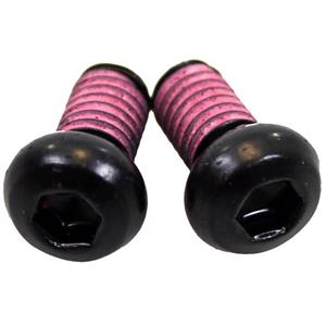 schroefset voor  Mini voetenbakje 2 stuks zwart