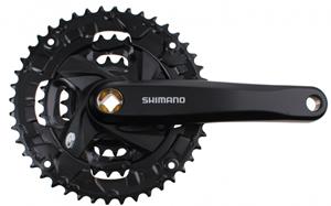 shimano crankstel Acera FC M371 22 32 44T 175 mm zwart