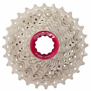 Sunrace cassette Csrs0 10S 11-28T zilver/rood