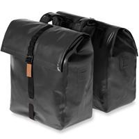Basil Dubbele fietstas Urban Dry Double bag 50L Solid black