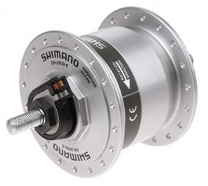 shimano Naafdynamo Nexus DH-C3000-2N-NT zilver