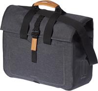 Basil Urban Dry Business bag Charcoal mêlee 20L