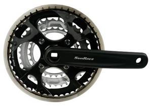 Sunrace Crankstel FC-M51 24-34-42T Zwart