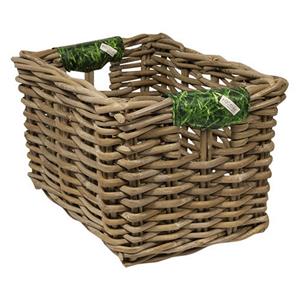 wicked Rieten Fietsmand L Grass naturel