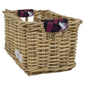 wicked Rieten Fietsmand L Love 5 naturel