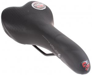 Selle Bassano zadel Volare unisex zwart