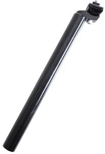 Ergotec Zadelpen vast Patent 29,6 x 350 mm aluminium zwart