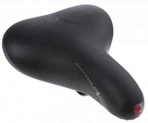 Selle Bassano zadel Comfort Plus unisex zwart