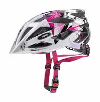 Uvex Kinder Radhelm Air Wing, pink/weiß, Gr. 52-57, 52-57