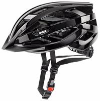 Uvex Fahrradhelm „i-vo", zwei Schalengrößen, schwarz, 52-57