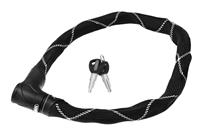 ABUS Steel-O-Flex Iven 8200, Schloss, schwarz, 85 cm