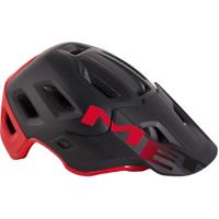 MET Roam MTB Helm 2018 - Schwarz/Rot